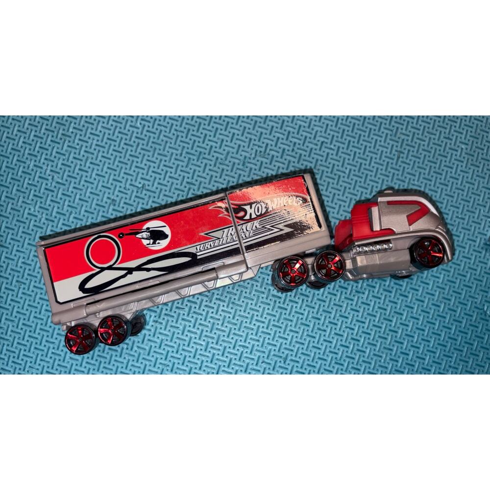 Hot wheels truckin transporters die cast trailer vehicle